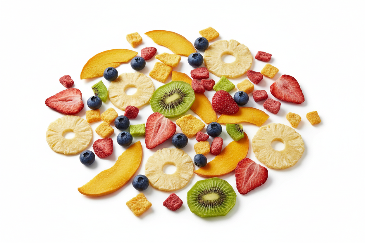 Fruits lyophilisés