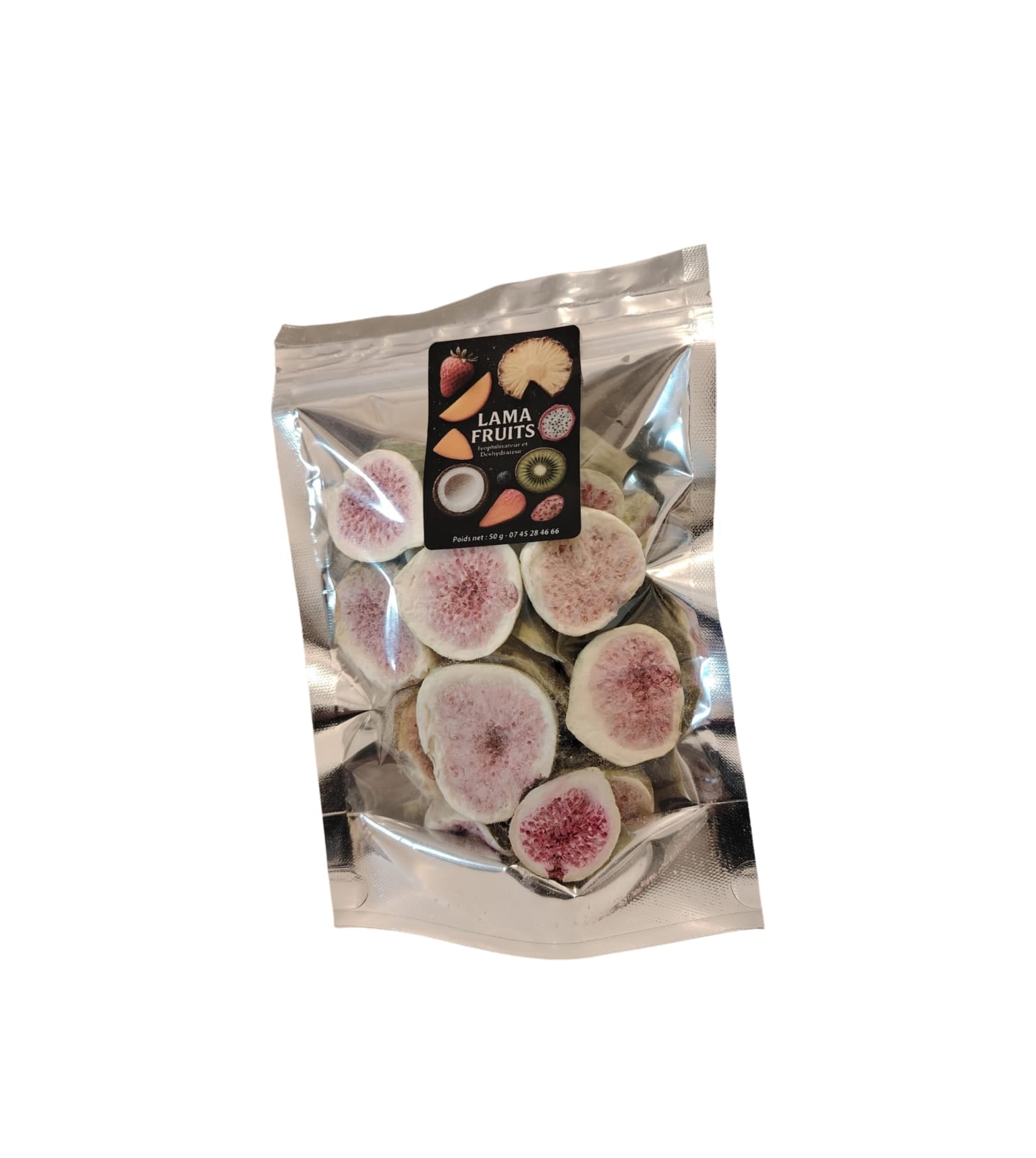Lama Fruits – Figues Lyophilisées – 50 g